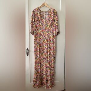 RIXO for Target floral maxi dress